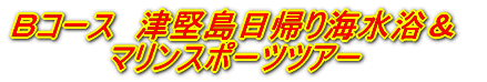 Aコース 津堅島日帰り海水浴ツアー